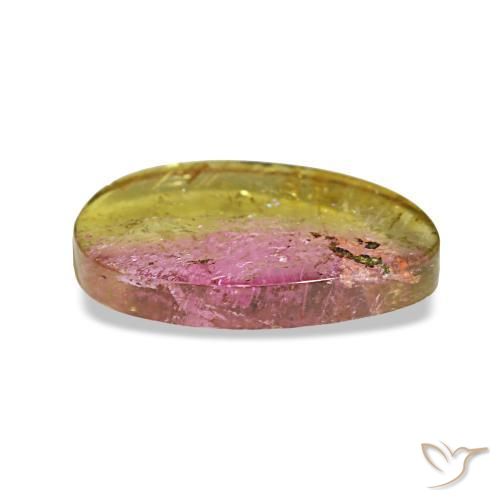 Tormalina naturale multicolore da 1,95 ct, forma fantasia, trasparente
