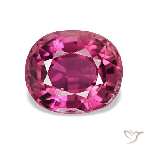 Tormalina naturale rosa da 1,95 ct, taglio ovale, SI
