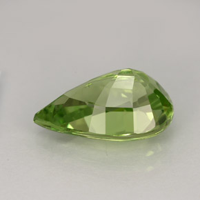 Granato tsavorite naturale verde da 4,23 ct, taglio a pera, VVS