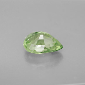 Granato tsavorite naturale verde da 2,74 ct, taglio a pera, VS