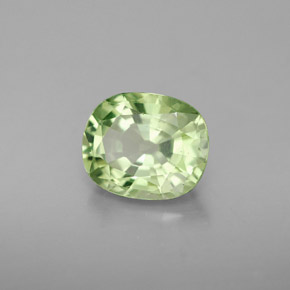 Granato tsavorite naturale verde da 2,62 ct, taglio a cuscino, VS