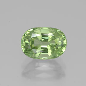 Granato tsavorite naturale verde da 2,40 ct, taglio ovale, SI