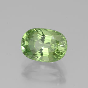 Granato tsavorite naturale verde da 2,40 ct, taglio ovale, SI
