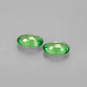 Granato tsavorite naturale verde da  ct, taglio ovale, VS