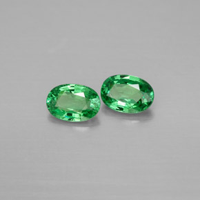 Granato tsavorite naturale verde da  ct, taglio ovale, VS-SI