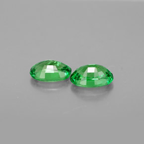 Granato tsavorite naturale verde da  ct, taglio ovale, VS