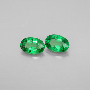 Granato tsavorite naturale verde da  ct, taglio ovale, VS