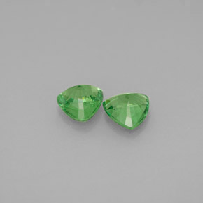 Granato tsavorite naturale verde da  ct, trillion, VS-SI