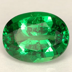 Granato tsavorite naturale verde da 2,08 ct, taglio ovale, VS-SI