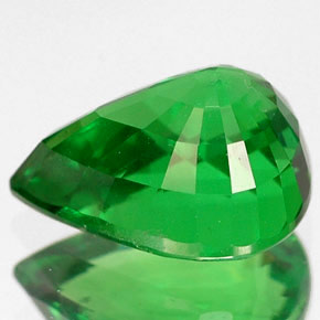 Granato Tsavorite Verde naturale da 2.13 ct, Forma a pera, VS
