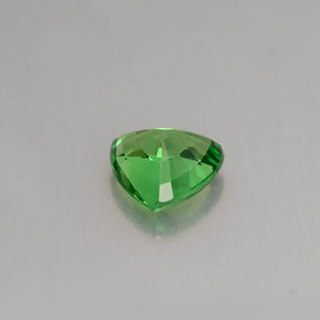 Granato tsavorite naturale verde da 0,63 ct, trillion, VS