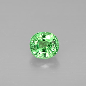 Granato Tsavorite Verde chiaro naturale da 0.65 ct, Taglio ovale, VS