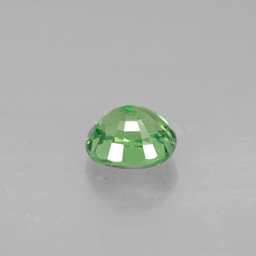 Granato Tsavorite Verde chiaro naturale da 0.65 ct, Taglio ovale, VS