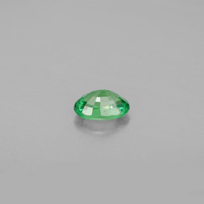 Granato Tsavorite Cromo verde naturale da 0.56 ct, Taglio ovale, VS