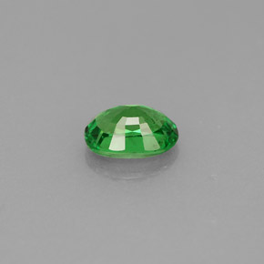 Granato Tsavorite Cromo verde naturale da 0.69 ct, Taglio ovale, VS