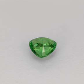 Granato tsavorite naturale verde da 0,40 ct, trillion, VS