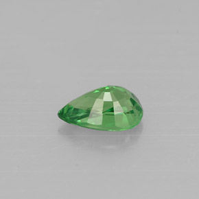 Granato tsavorite naturale verde da 0,51 ct, taglio a pera, VS