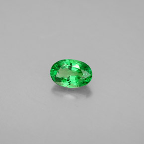 Granato tsavorite naturale verde da 0,71 ct, taglio ovale, VS