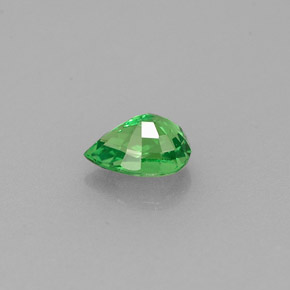 Granato tsavorite naturale verde da 0,46 ct, taglio a pera, VVS-VS