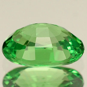 Granato tsavorite naturale verde da 0,64 ct, taglio ovale, VVS