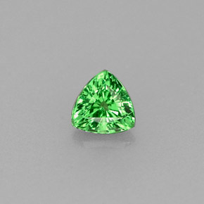Granato Tsavorite Cromo verde naturale da 0.24 ct, Taglio trillion, VS
