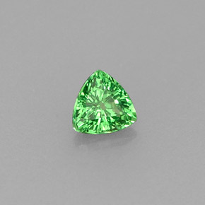 Granato Tsavorite Cromo verde naturale da 0.24 ct, Taglio trillion, VS