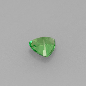 Granato Tsavorite Cromo verde naturale da 0.24 ct, Taglio trillion, VS