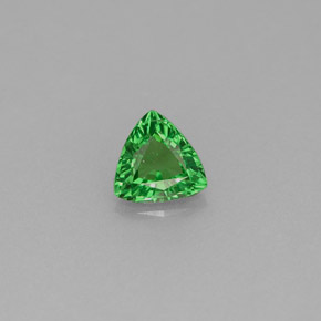 Granato Tsavorite Cromo verde naturale da 0.43 ct, Taglio trillion, VS