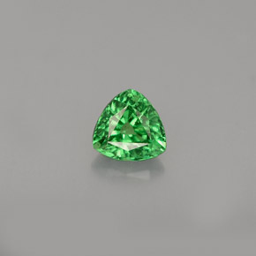 Granato Tsavorite Cromo verde naturale da 0.39 ct, Taglio trillion, VS
