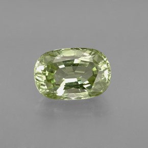 Granato Tsavorite Verde naturale da 3.14 ct, Taglio a cuscino, VVS-VS