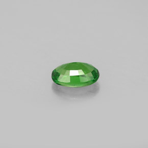 Granato tsavorite naturale verde da 0,62 ct, taglio ovale, VS-SI