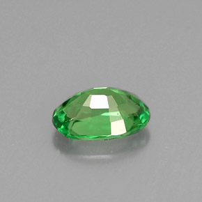 Granato tsavorite naturale verde da 0,61 ct, taglio ovale, VS