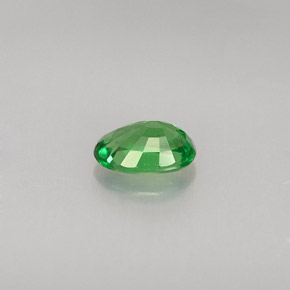 Granato tsavorite naturale verde da 0,56 ct, taglio ovale, VS