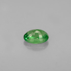 Granato tsavorite naturale verde da 0,68 ct, taglio ovale, VS