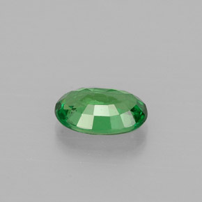 Granato tsavorite naturale verde da 0,56 ct, taglio ovale, VS