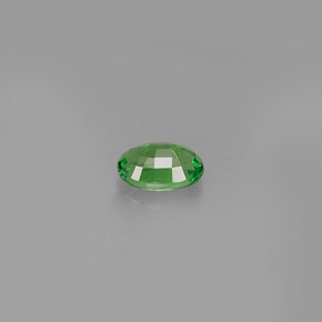 Granato tsavorite naturale verde da 0,62 ct, taglio ovale, VVS-VS