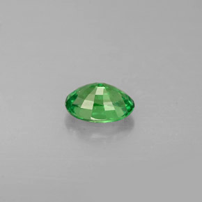 Granato Tsavorite Cromo verde naturale da 0.61 ct, Taglio ovale, VS