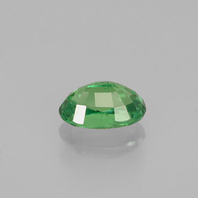 Granato tsavorite naturale verde da 0,61 ct, taglio ovale, VS