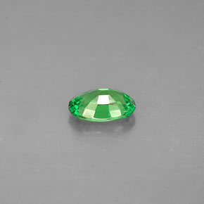 Granato tsavorite naturale verde da 0,54 ct, taglio ovale, VS-SI