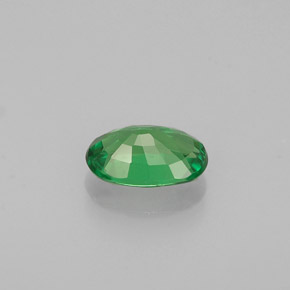 Granato Tsavorite Cromo verde naturale da 0.51 ct, Taglio ovale, VS