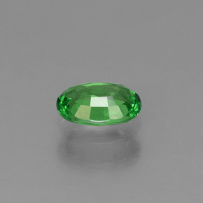 Granato tsavorite naturale verde da 0,52 ct, taglio ovale, VS