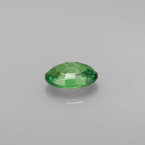 Granato Tsavorite Cromo verde naturale da 0.54 ct, Taglio ovale, VVS-VS