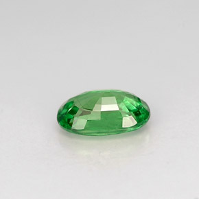 Granato Tsavorite Cromo verde naturale da 0.57 ct, Taglio ovale, VS