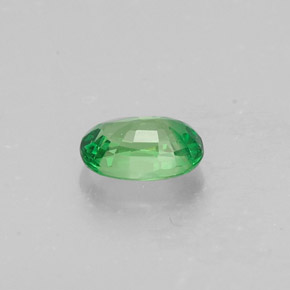 Granato Tsavorite Cromo verde naturale da 0.62 ct, Taglio ovale, VS