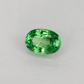 Granato Tsavorite Verde naturale da 0.65 ct, Taglio ovale, VS