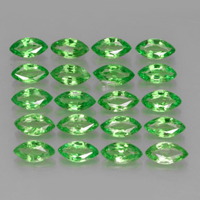 Granato tsavorite naturale verde da  ct, marchesa, VS