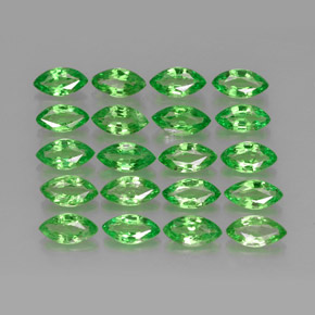 Granato tsavorite naturale verde da  ct, marchesa, VS