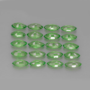 Granato tsavorite naturale verde da  ct, marchesa, VS