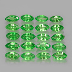 Granato tsavorite naturale verde da  ct, marchesa, VS