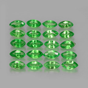Granato tsavorite naturale verde da  ct, marchesa, VS